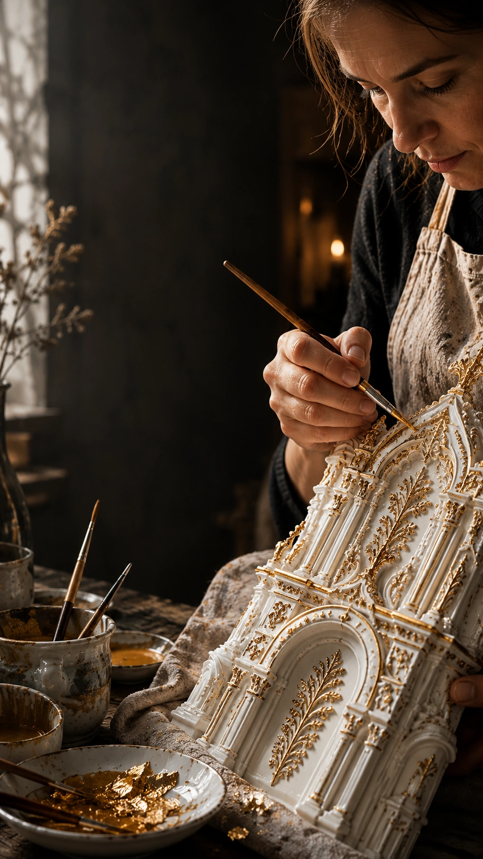 Artisanal Porcelain Mobile