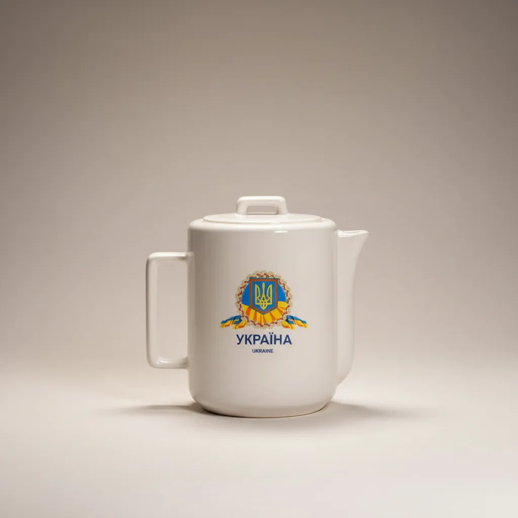Teapot "Fort" Ukraine - view 1