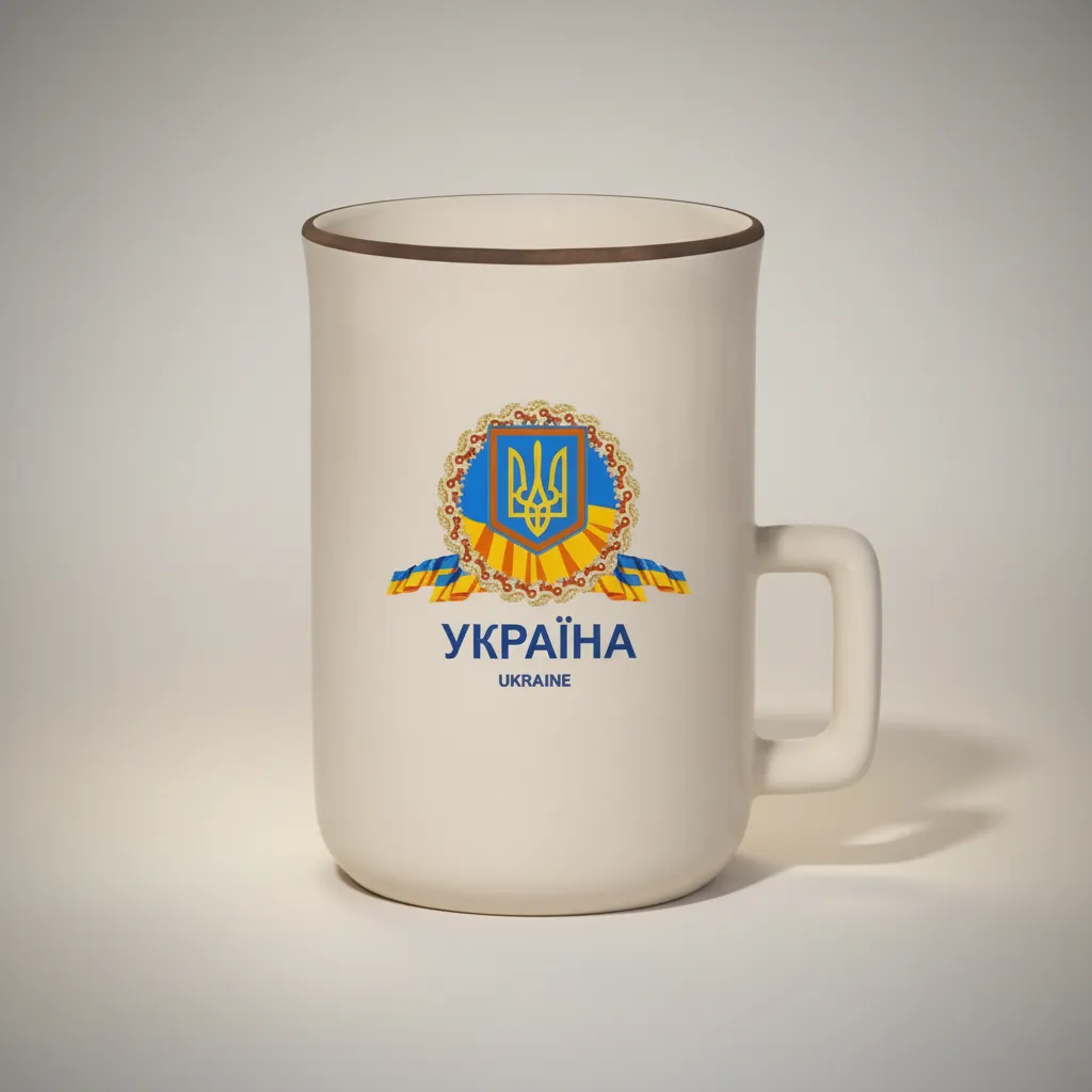 Tea Cup "Fort" Ukraine - view 1
